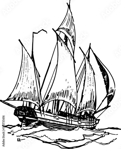 ship silhouette vector png