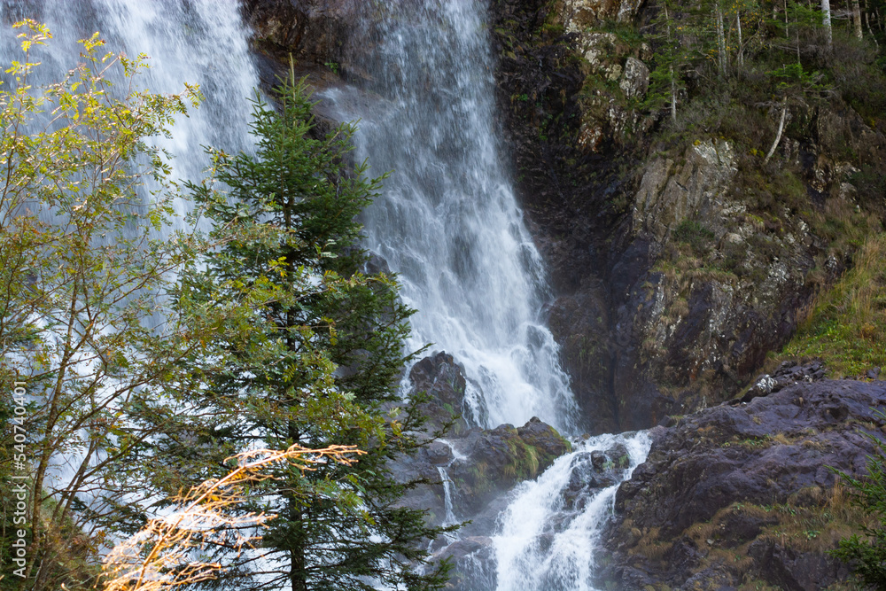 The Ars waterfall is a natural waterfall in the in the Ariège department in France
