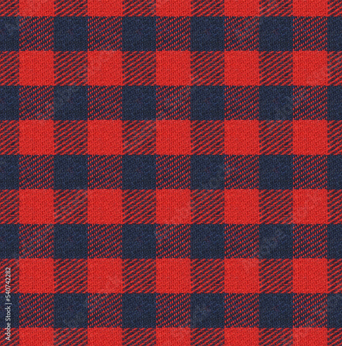 red gingham checkered fabric pattern