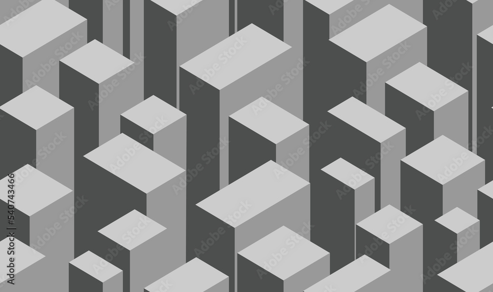 Seamless pattern with modern abstract 3d effect texture. Vector background. Seamless pattern with modern abstract 3d effect texture. Vector background.
