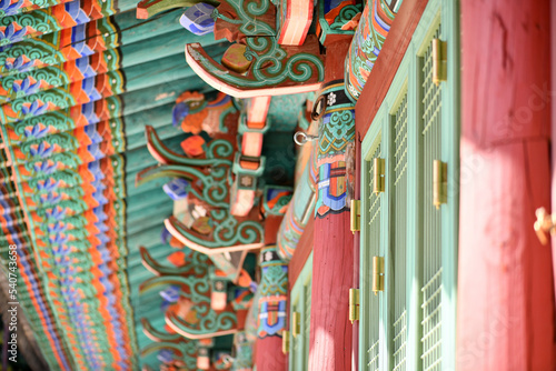 Deco Colorful Cultural Faith Traditional Temple