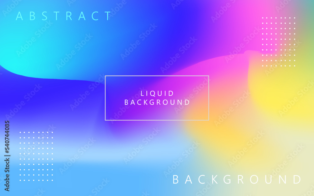 abstract blurry fluid vector background of polar lights. Holographic shiny colors, blue, yellow, green, pink. eps10 vector abstract blurry fluid vector background of polar lights. Holographic shiny colors, blue, yellow, green, pink. eps10 vector