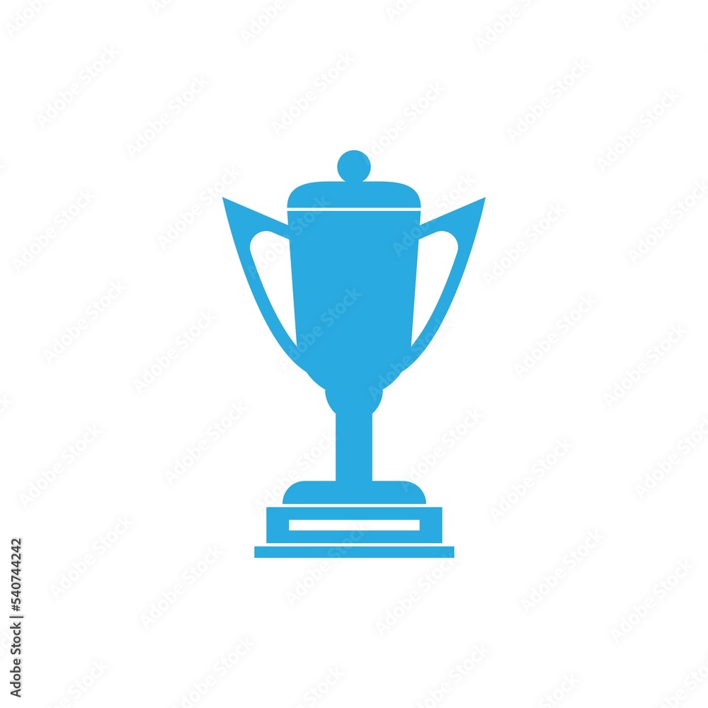 trophy color flat symbol icon trophy color flat symbol icon
