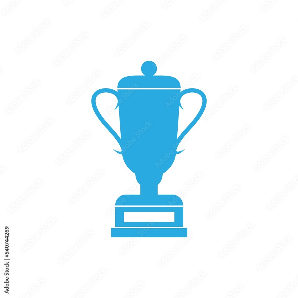trophy color flat symbol icon trophy color flat symbol icon