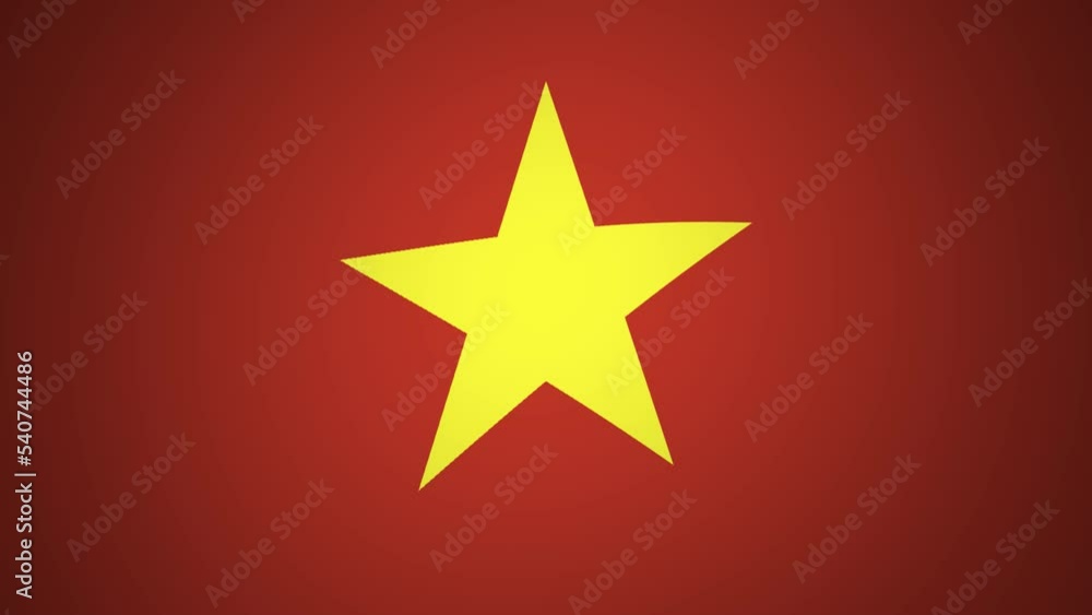 Vietnam Waving Flag Looping Animation Background Vietnam Waving Flag Looping Animation Background