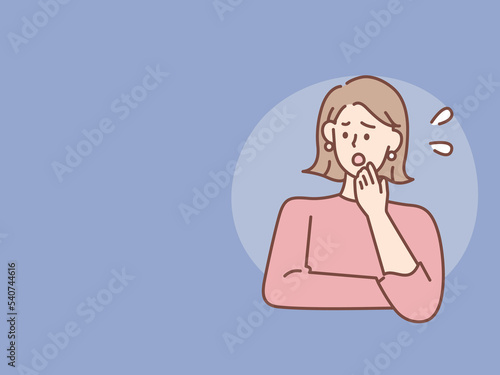 考える、悩む男女のイラスト(迷う、疑問、悩む、選択肢、心配) Illustrations of men and women who think and think.I'm lost, questioned, worried, choice,