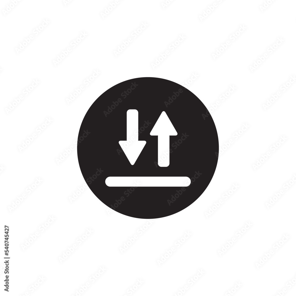Transfer Icon Vector Illustration Style Transfer Icon Vector Illustration Style