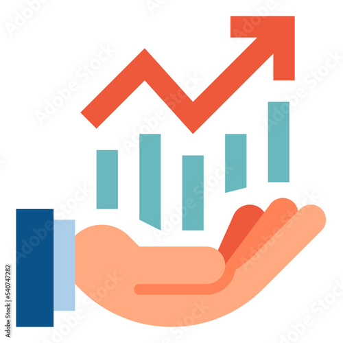 risk flat icon