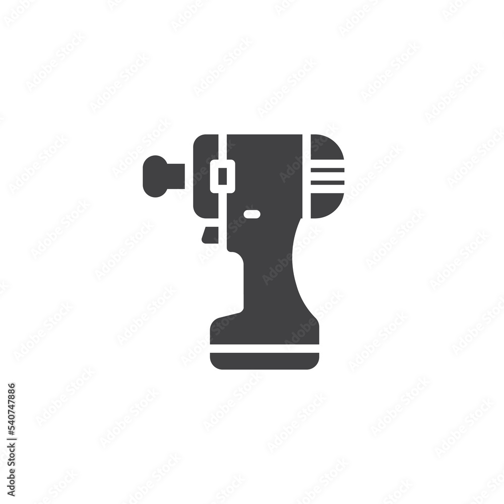 Impact driver vector icon Impact driver vector icon