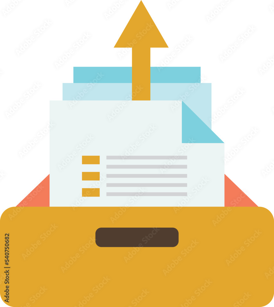 data upload illustration in minimal style data upload illustration in minimal style