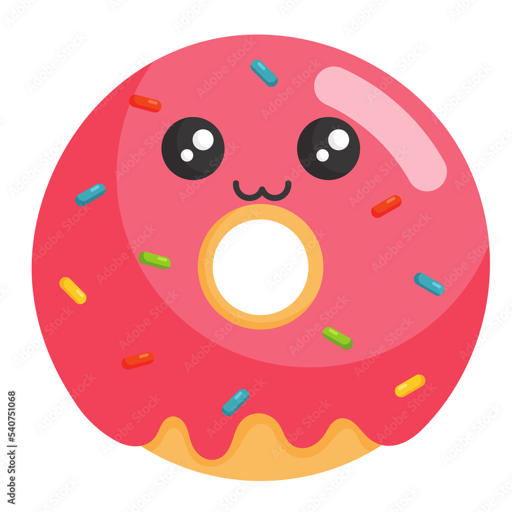 Obraz premium Donuts Png Format With Transparent Background