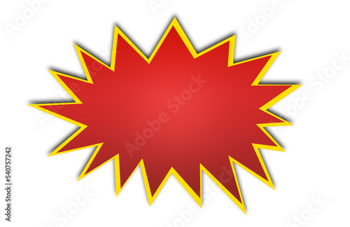 Canvas Print sun and star boom bang promotion