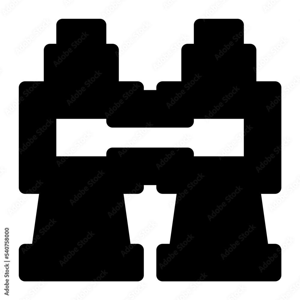 Binoculars Vector Icon Binoculars Vector Icon