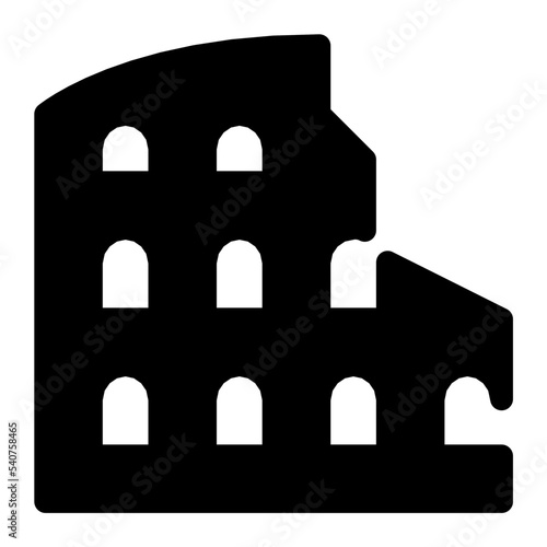 Colosseum Vector Icon