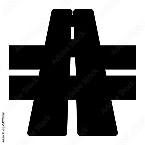 Road Vector Icon