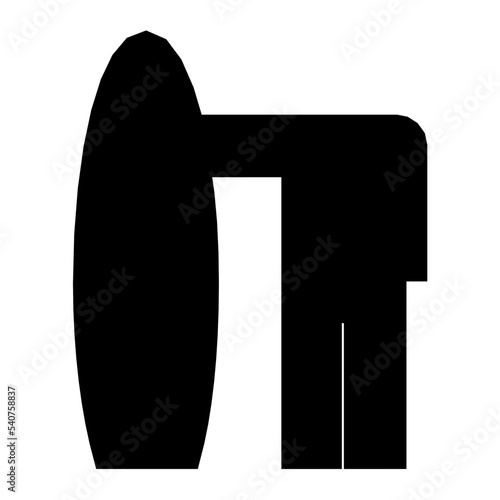 Surfing Vector Icon
