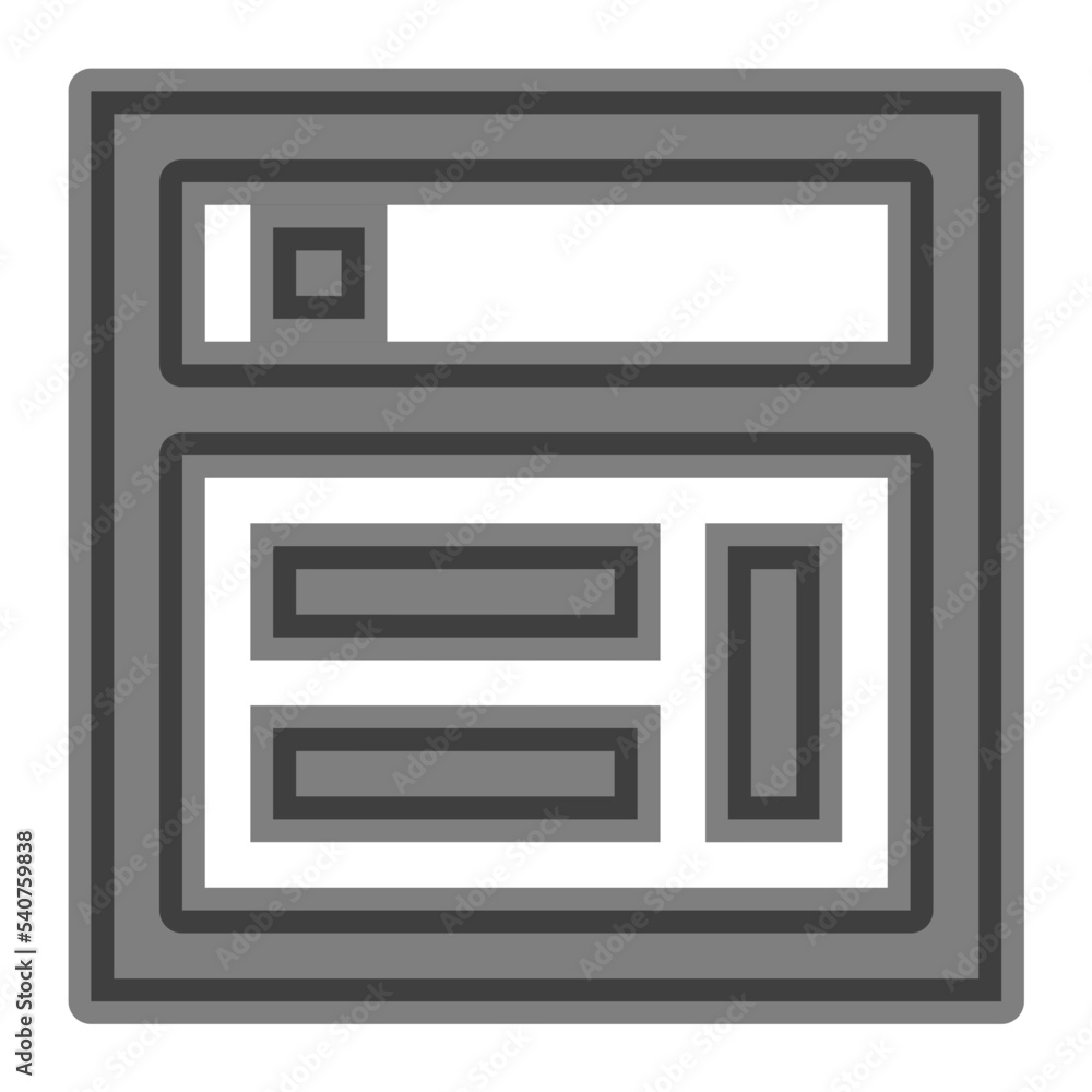 Web page Vector Icon Web page Vector Icon