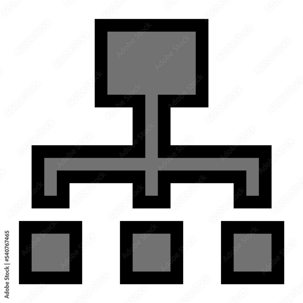 Hierarchy Vector Icon Hierarchy Vector Icon