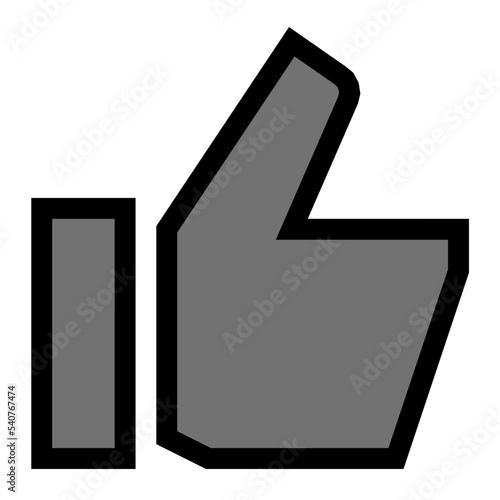 Thumbs Up Vector Icon