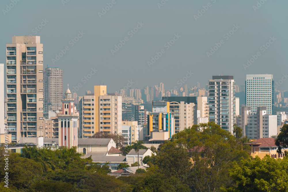 Sao Paulo Building Skyline View From the Park