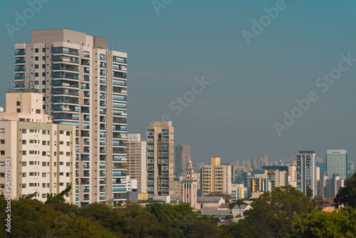 Sao Paulo Building Skyline View From the Park