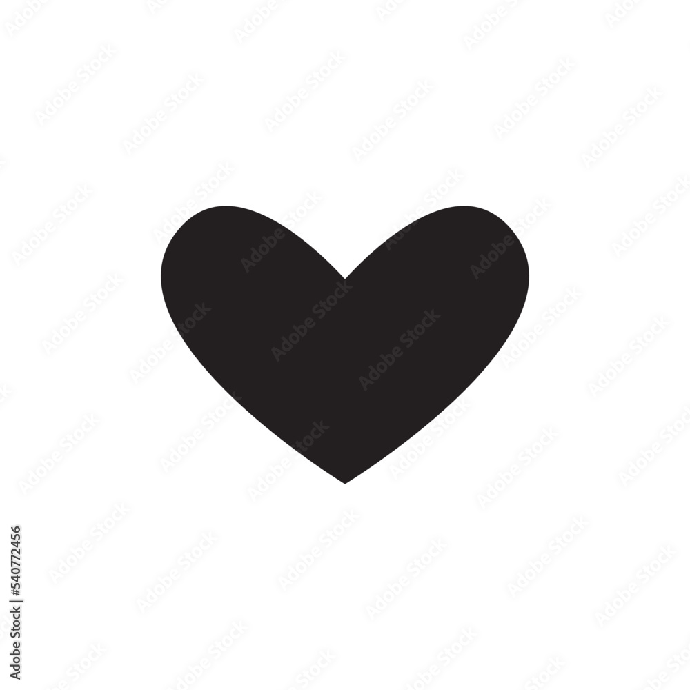 Heart Love Icon Vector Illustration