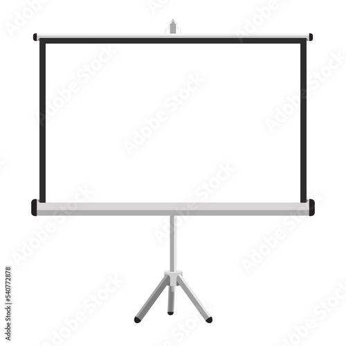 Wallpaper Mural A projected screen with a tripod for your presentations Torontodigital.ca