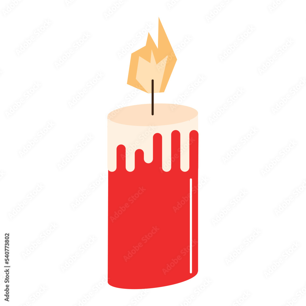 red candle wax decoration red candle wax decoration