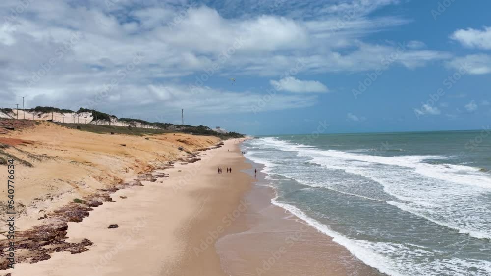 Natal Brazil. Deserted Beach Landscape in Natal in Rio Grande do Norte Brazil. Tropical scenery. Beach Landscape. Deserted Beach. Summer landscape. Natal at state of Brazilian Rio Grande do Norte. Natal Brazil. Deserted Beach Landscape in Natal in Rio Grande do Norte Brazil. Tropical scenery. Beach Landscape. Deserted Beach. Summer landscape. Natal at state of Brazilian Rio Grande do Norte.