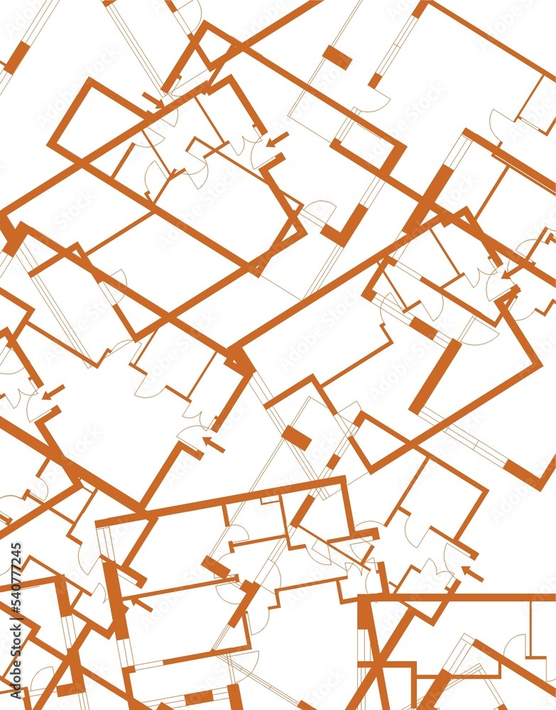 Floor plan. Interior. 3d floor plan for real estate. Home plan. 3D