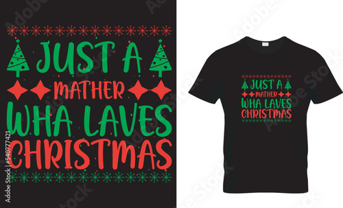 christmas...t-shirt design template
