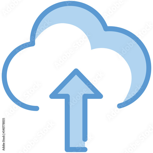arrow, cloud, cloud upload, data, upload, storage, icon, ui, computer, user interface © BomSymbols.