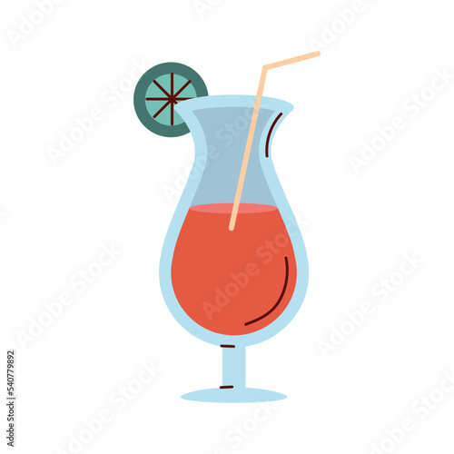 tropical cocktail drink