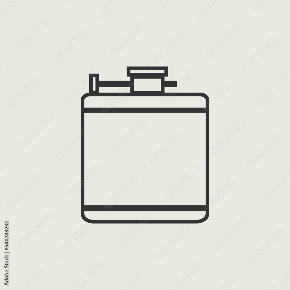 Hip flask icon Hip flask icon