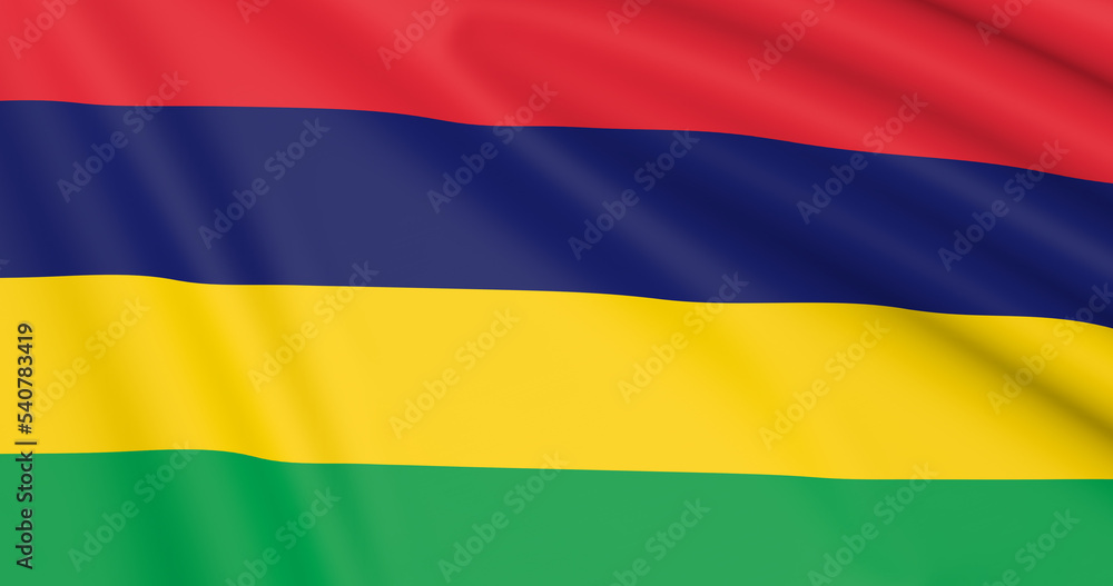 Flag Of Mauritius Flag Of Mauritius