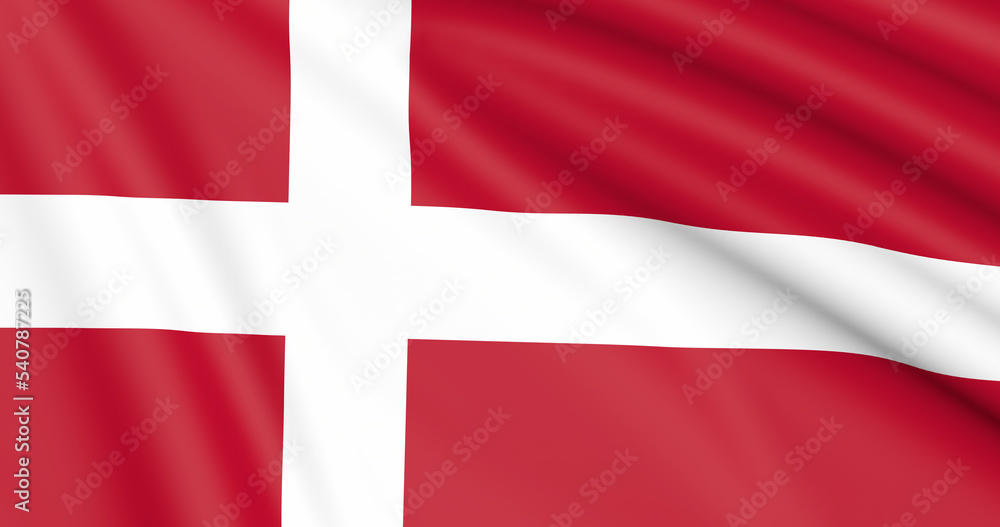 Fototapeta premium Flag of Denmark