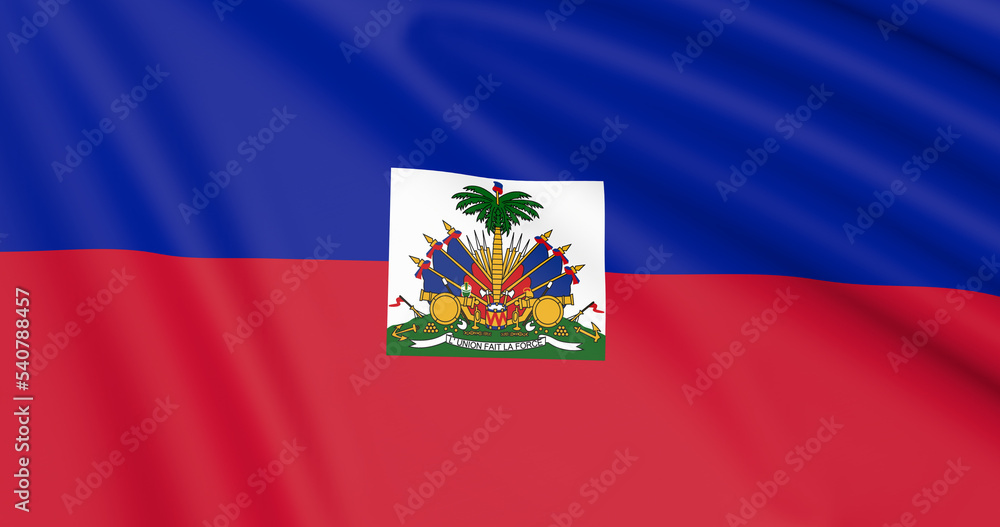 Fototapeta premium Flag of Haiti