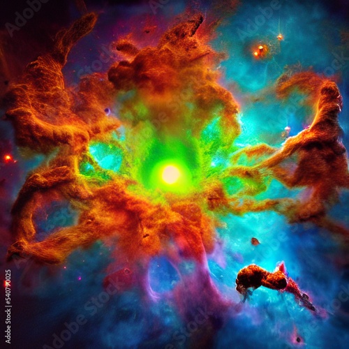 star nebula   Ai Generated © Markus