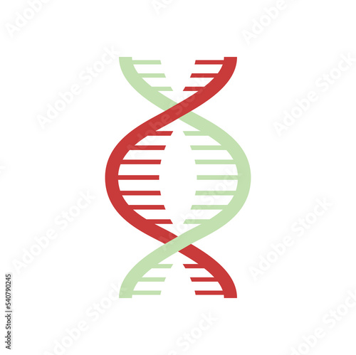 DNA helix structure microbiology sequence of chromosomes isolated cartoon genetic code. Vector cells and viruses chain, molecule and atoms under microscope. Human genes, spiral or helical structure