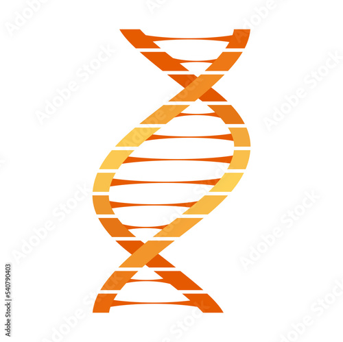DNA helix structure isolated cartoon spiral human gene, helical structure, mutation of atom. Vector biology and microbiology sequence of chromosomes, cells and viruses chain, molecule genetic code