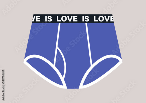 Men boxer shorts template, underwear apparel