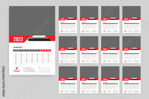 Wall Monthly Calendar 2022. Simple monthly vertical calendar Layout for 2022 year in English.12 months templates. Week starts from Monday and Sunday.