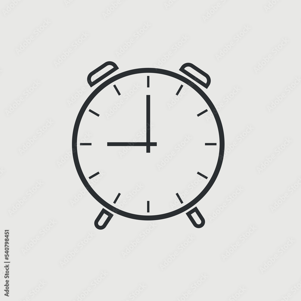 Time vector icon illustration sign Time vector icon illustration sign