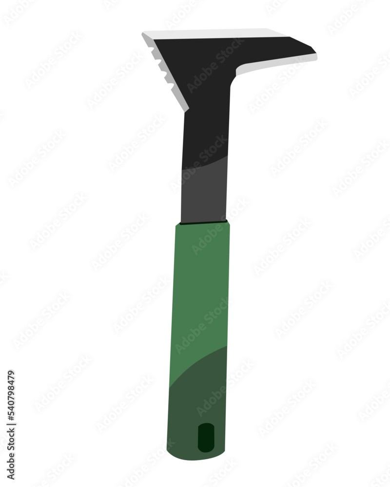 Vector Illustration Tile Grout Rake Flooring Tools with isolated on white background. Carpentry hand tools Vector Illustration Tile Grout Rake Flooring Tools with isolated on white background. Carpentry hand tools