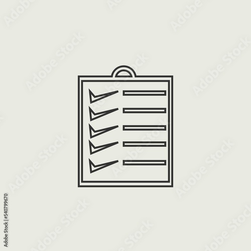 Check list icon