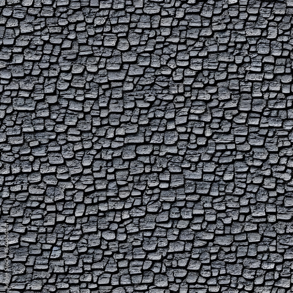 The asphalt is a smooth, dark grey with lighter grey streaks throughout. It's textured surface is bumpy, but seamless - there are no cracks or breaks.