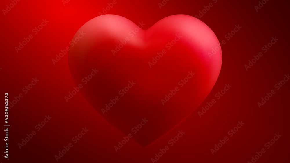 3d red heart balloon vector. Valentine background romantic design. Pink love illustration. 3d red heart balloon vector. Valentine background romantic design. Pink love illustration.