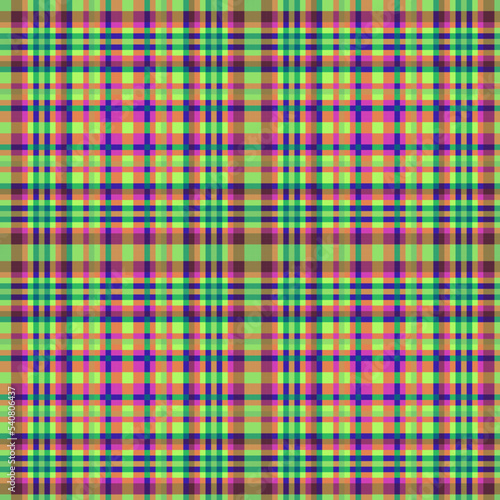 Decorative tartan plaid tiles pattern illustration