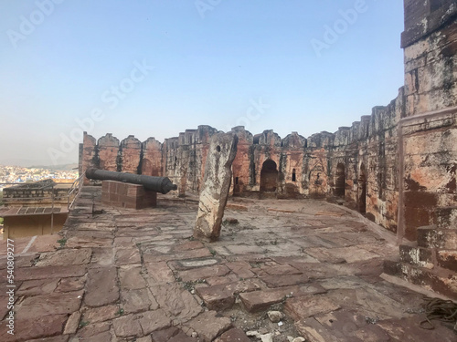 Jodhpur, India, November 2019 - A large stone building