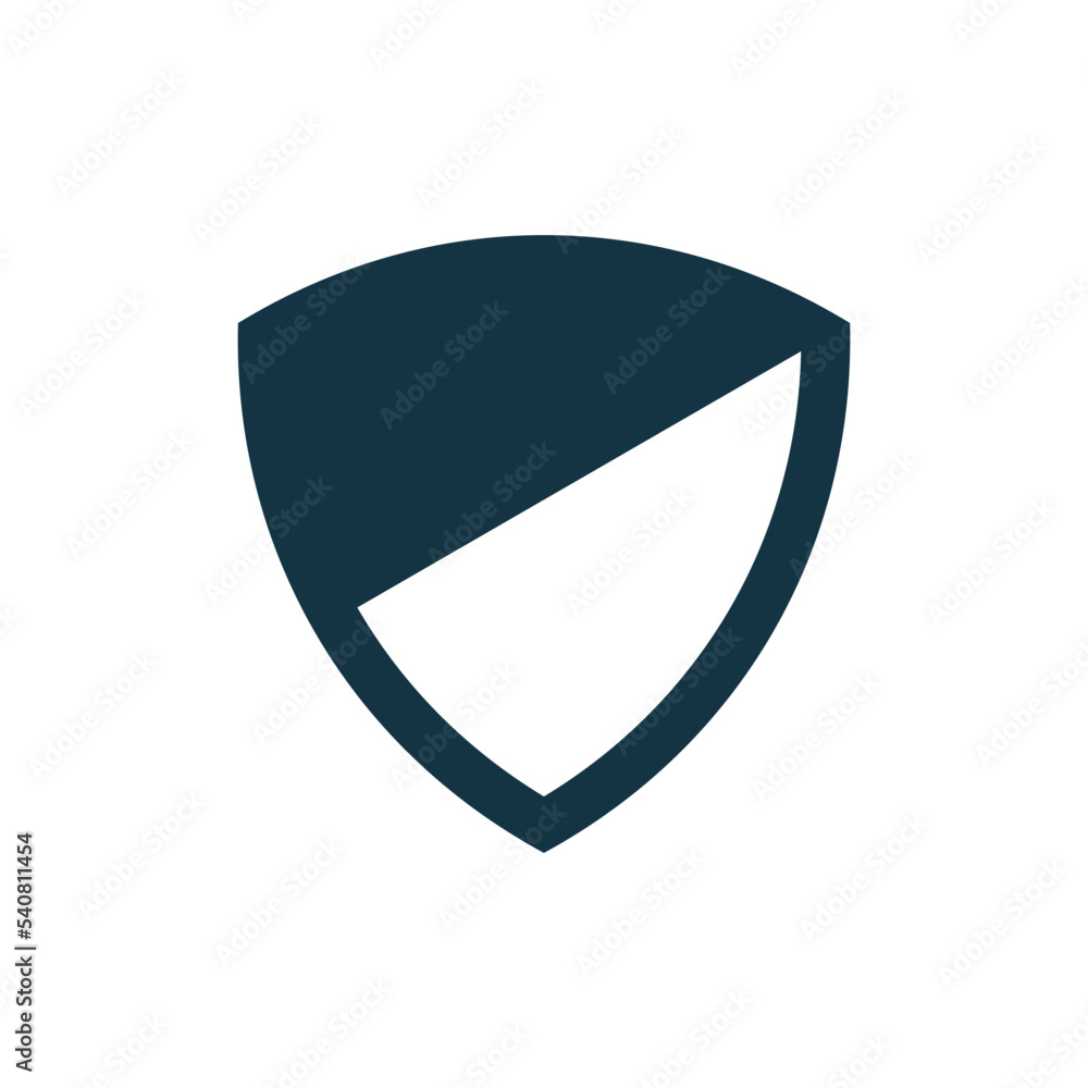 Shield Secure Protection Icon Vector Template Shield Secure Protection Icon Vector Template